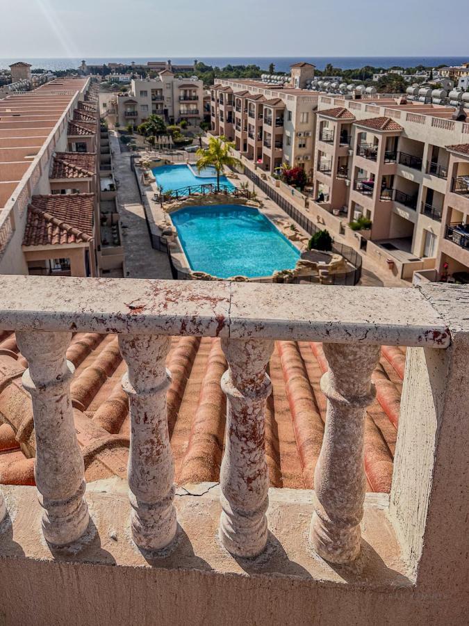 Royal Seacrest Crown-Jewel, 2B, Pools, Sea, Center Apartment Paphos Ngoại thất bức ảnh