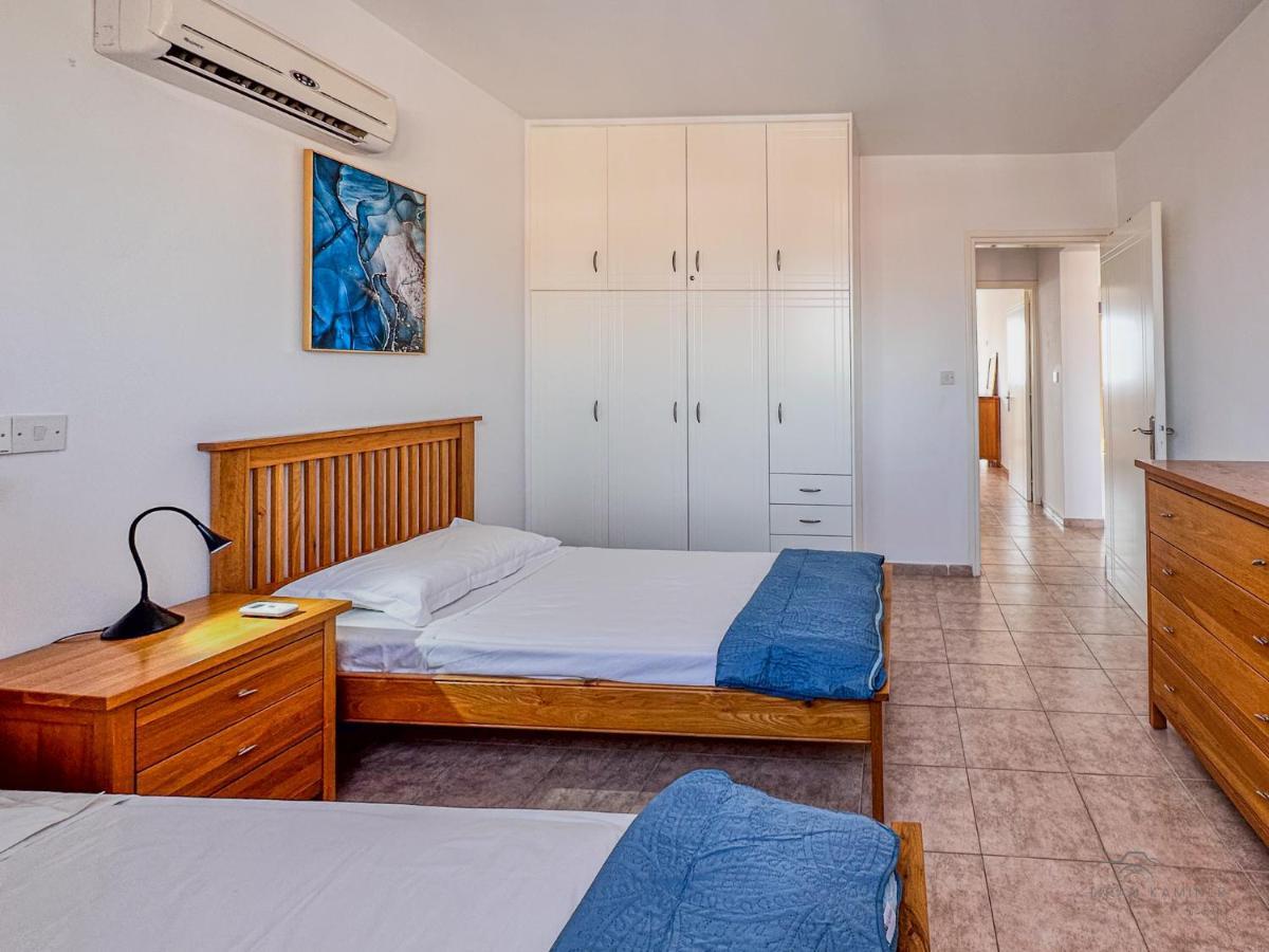 Royal Seacrest Crown-Jewel, 2B, Pools, Sea, Center Apartment Paphos Ngoại thất bức ảnh