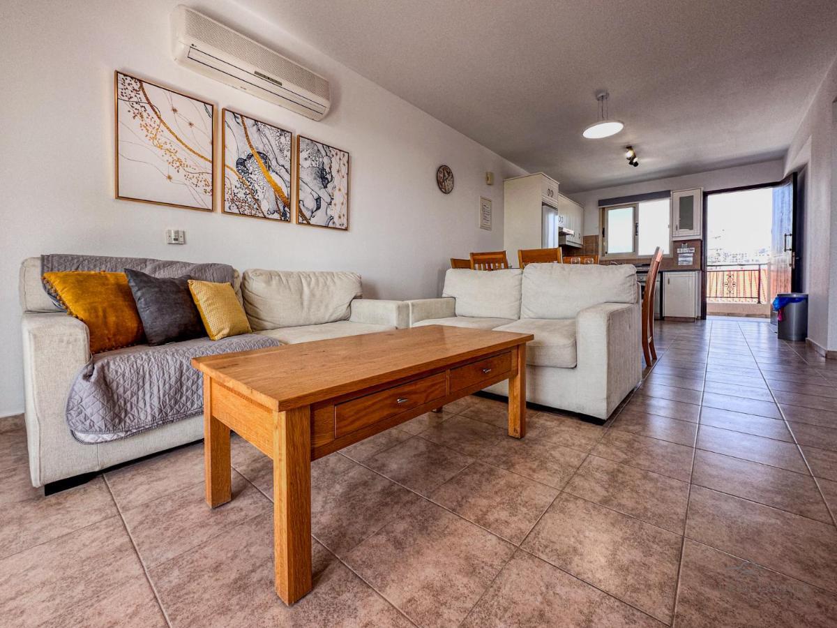 Royal Seacrest Crown-Jewel, 2B, Pools, Sea, Center Apartment Paphos Ngoại thất bức ảnh