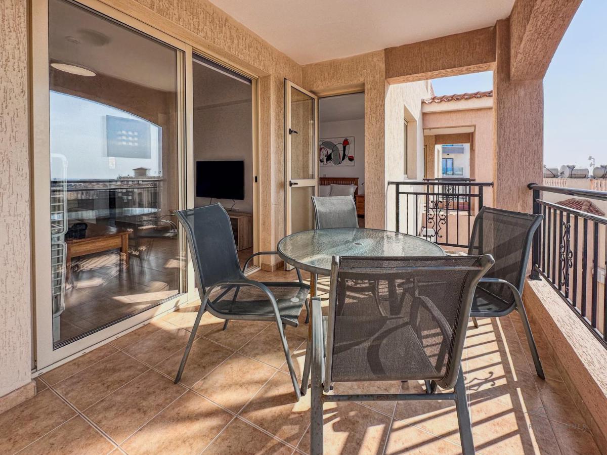 Royal Seacrest Crown-Jewel, 2B, Pools, Sea, Center Apartment Paphos Ngoại thất bức ảnh