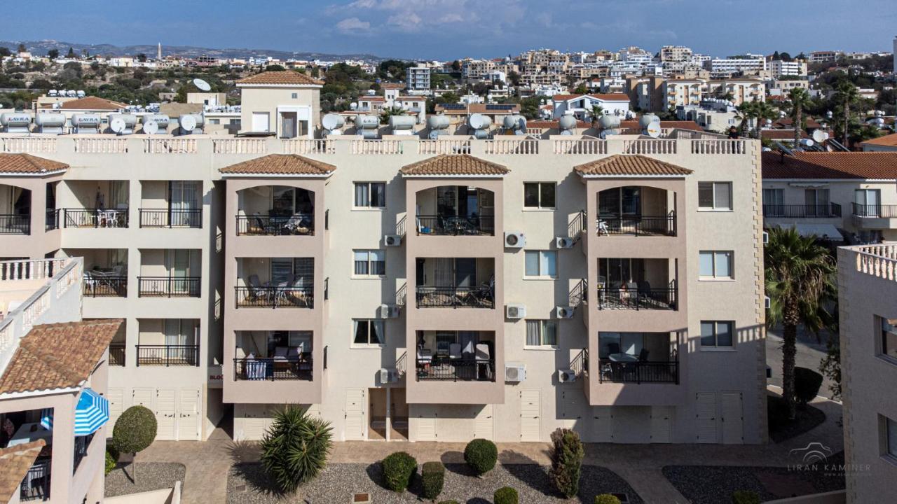 Royal Seacrest Crown-Jewel, 2B, Pools, Sea, Center Apartment Paphos Ngoại thất bức ảnh