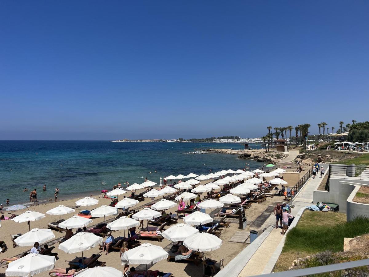 Royal Seacrest Crown-Jewel, 2B, Pools, Sea, Center Apartment Paphos Ngoại thất bức ảnh